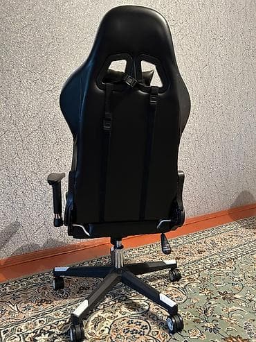 balaca kreslo: İşlənmiş, Təkərli, Qolları tənzimlənir, Süni dəri — 3