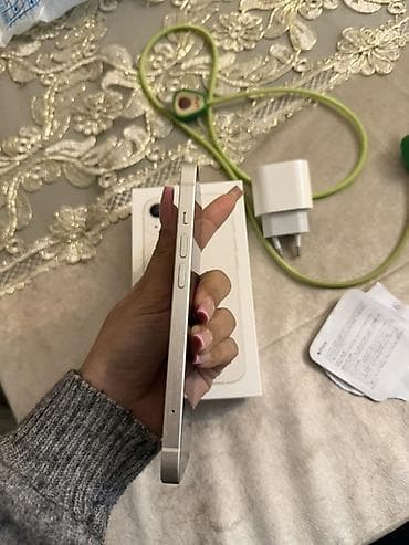 iphone 13 qiymetleri: IPhone 13, 128 GB, Ağ, Face ID — 6