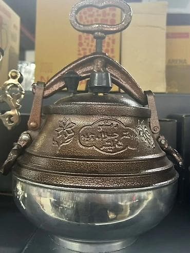 iran sobasi kreditle: Dəmir təzyiqli qazanda/saç qazanı - Material: qalın tökmə dəmir — 3