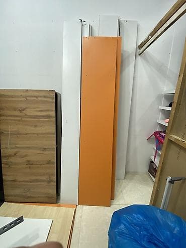 taxta rəf: Mağaza vitrin və mebel hissələri – komplekt - Material: laminat/LDSP — 5