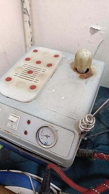 паровой утюг для вертикальной глажки в баку: Peşəkar buxarlı ütü sistemi - Qazanlı buxar generatoru + peşəkar ütü — 1