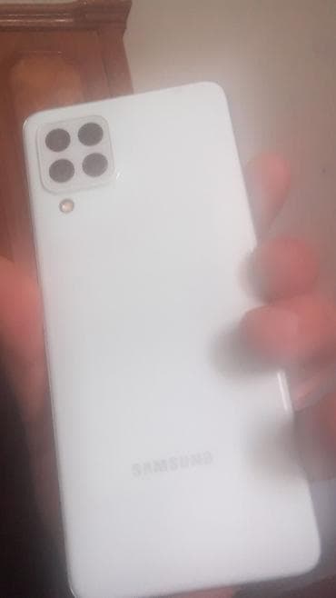 Samsung Galaxy A22, 64 GB, rəng - Ağ, Barmaq izi