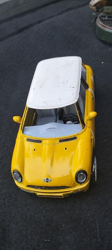 şaxta baba oyuncagi: Mini Cooper oyuncaq model avtomobil - Tip: die-cast metal oyuncaq — 2