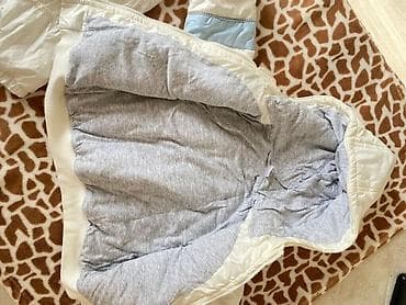 budu: 18 aylıq Uşaq üçün 2 hissəli dəst. Dəstə kapüşonlu svitşot və elastik — 3