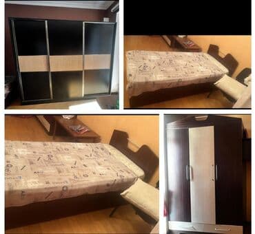 tek neferlik yataq gence: Kravatlar hərəsi 100 azn. Balaca dolab 100 azn. Boyuk 150 azn. Ünvan — 1