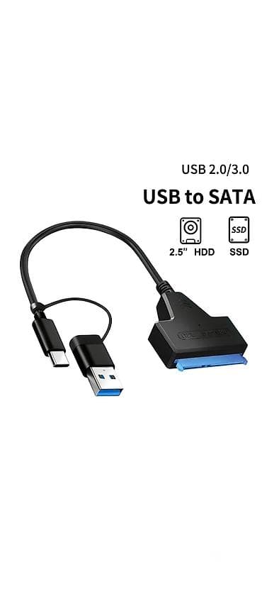USB 2.0/3.0 → SATA adapter kabeli yeni catdirilma- Koroglu ve Nefciler lalafo.az -da USB 2.0/3.0 → SATA adapter kabeli yeni catdirilma- Koroglu ve Nefciler
