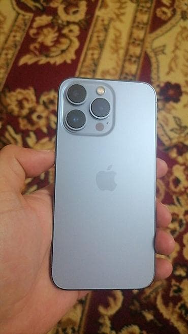 ikinci el iphone se: IPhone 13 Pro, 128 GB, Sierra Blue, Face ID — 2