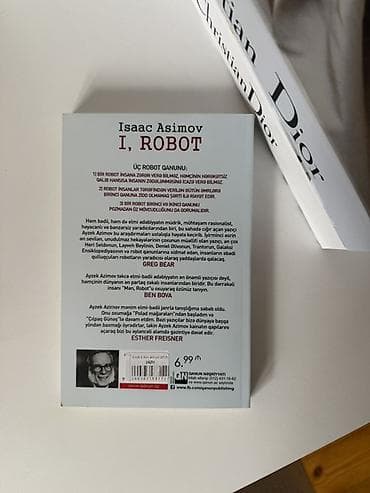 hedef qayda kitabi: Məhsul: “Mən, Robot” – Ayzek Azimov (Isaac Asimov) Nəşr: Qanun — 2