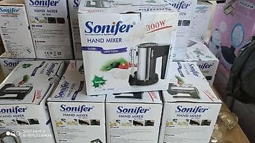 Mikserlər: Mikser Sonifer Professional Turbo 300 watt demir korpusiri — 8
