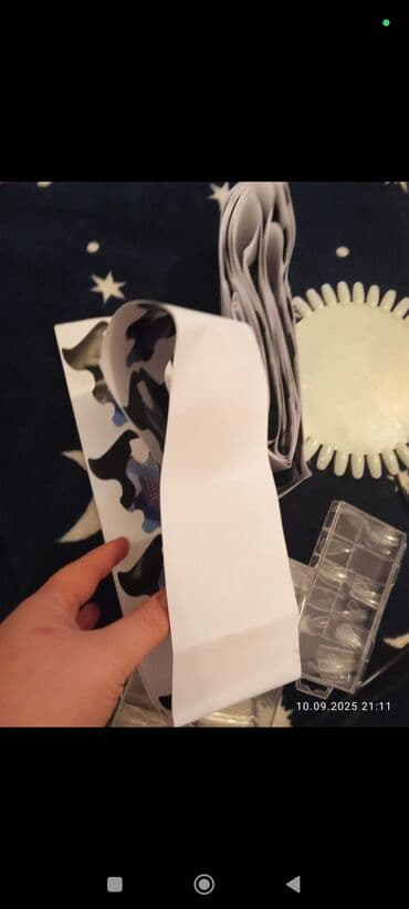 лампа для маникюра: Manikür üçün peşəkar avadanlıq dəsti. Komplekt: - Masaüstü — 3