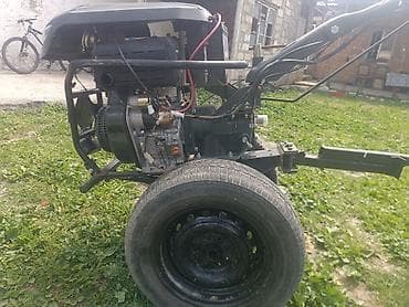 авто базар: Motoblok əsasında hazırlanmış mini-traktor/arabali yük daşıyıcı - — 1