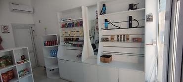 Rəf vitrinləri: Mağaza üçün hazır vitrin və rəf dəsti - Material: ağ MDF/kombinə — 3