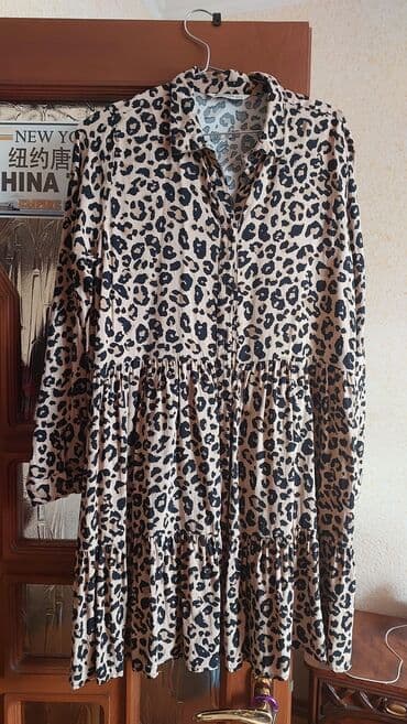 klassik geyim: Qadın geyim dəsti – 4 paltar 1) Pull&Bear qara, skater kəsimli — 19