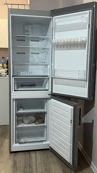 nintendo switch azerbaycan: İşlənmiş 2 qapılı Yoshiro Soyuducu Satılır, rəng - Gümüşü, Təkərli — 6