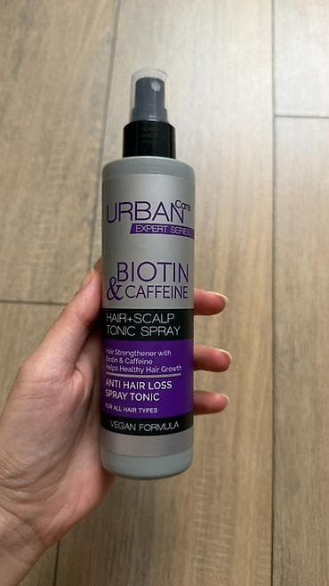 baş: Urban Care Expert Series Biotin & Caffeine Hair + Scalp Tonic — 1