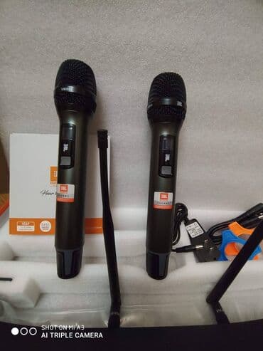 şur mikrafon: JBL VM800 Harman Mikrafon orginal microphone Party box dinamikler ucun — 8