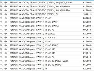 Supportlar: Mercedes-Benz Citan, Orijinal, Almaniya, Yeni — 7