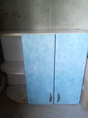 metbex: Mətbəx üçün asma şkaflar dəsti - 3 ədəd düz asma şkaf: ön fasadları — 1