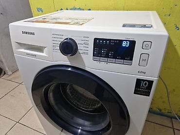 Техника и электроника: Стиральная машина Samsung, 6 кг, Б/у, Автомат, Есть сушка, Нет кредита, Платная доставка — 4