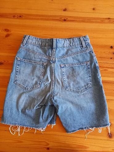 qadin kemeri: Şort, H&M, 2XS, rəng - Mavi — 2