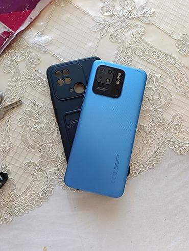 redm: Redmi 10C, 128 GB, rəng - Mavi, Barmaq izi — 2