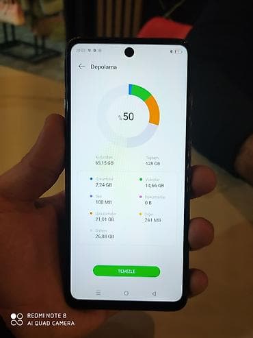 redmi note 10 irsad: Smartfon – 6.6” ətrafı ölçüdə tam ekranlı, mərkəzə yaxın “punch‑hole” — 2