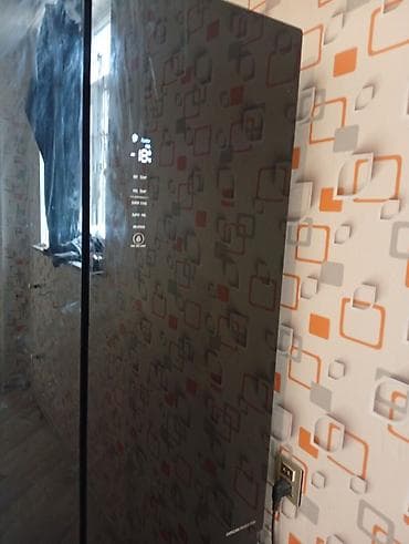 irşad ayfon 14: Qapıdan-qapıya şüşə ön panelə malik “Side-by-Side” tipli soyuducu - — 1