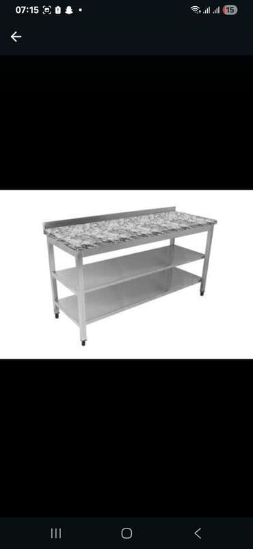 стол деревянный кухонный: Прямоугольный стол, Нераскладной — 17