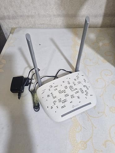tp link modem satisi: TP-Link Wi‑Fi router - Model: TP‑Link (2 antenalı, ağ korpus, LED — 1