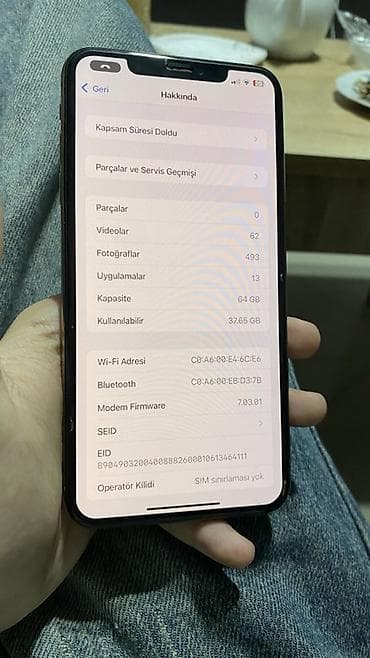 iphone şarj: IPhone Xs Max, 64 GB, Qızılı, Face ID — 4