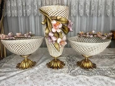 gul qabı: Vaza dəsti, Keramika — 1