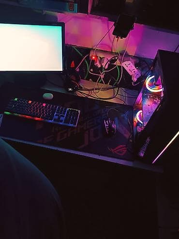 monitir: Gaming kompüter seti QİYMƏT SONDU.BARTER YOXDU.ENDİRİMƏ GÖRƏ ZƏNG — 1
