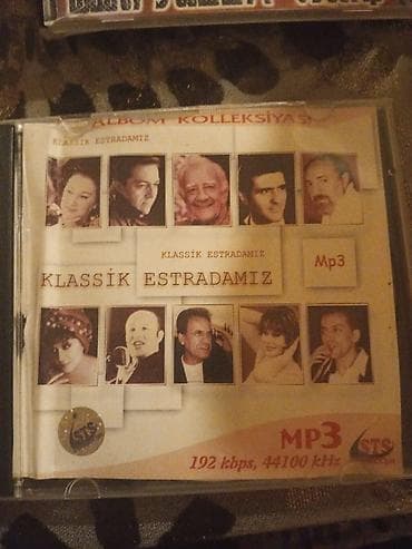 CD, DVD диски и кассеты: Klassik Estradamız – MP3 albom kolleksiyası Məhsul: Audio CD (MP3 — 1