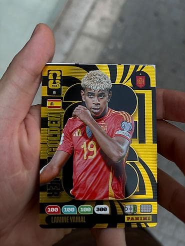 Panini Adrenalyn XL rəsmi futbol ticarət kartı – “Golden Baller” — 1