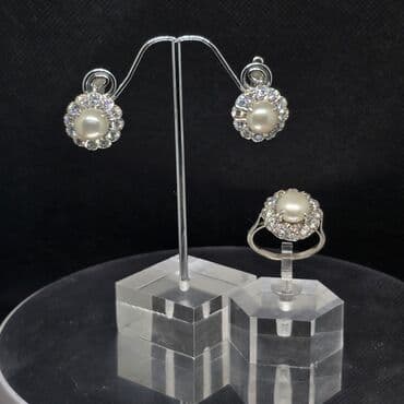 beş qaş üzüklər: Üzük, Gümüş — 5