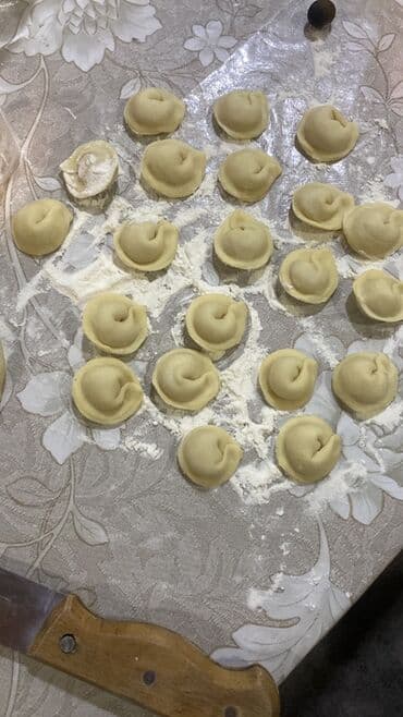il donumu tortlari: Məhsul: Əl ilə hazırlanmış pelmeni (düşbərə tipli, xəmirdə ət dolması) — 2