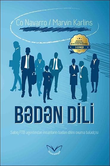 Məhsul: “Bədən Dili” kitabı Müəlliflər: Co Navarro / Marvin Karlins