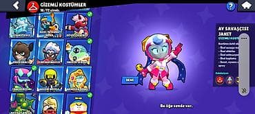 18 lik velosiped: Brawl Stars oyun hesabında nadir və tematik kostyumlar kolleksiyası - — 5