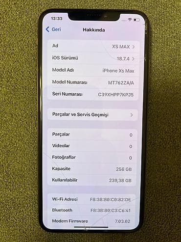 iphone 12 pro plata: IPhone Xs Max, 256 GB, Qızılı — 3