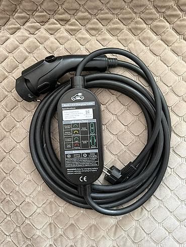 Mode 2 EV şarj kabeli – elcar.az (Model: EVA03B) - Şəbəkə girişi