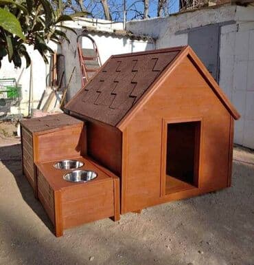 pişik yuvaları: Müxtəlif dizaynlarda mövcud olan bu taxta it evləri ev heyvanlarınız — 2