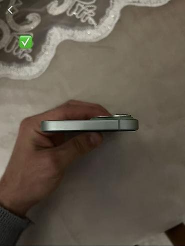 12 iphone: IPhone 15, 128 GB, Yaşıl, Face ID — 5