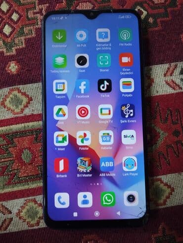 irşad iphone 16 pro max qiymeti: Redmi 9T, 64 GB, rəng - Mavi, Qırıq — 3