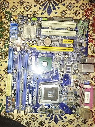 Foxconn LGA775 anakarti - Socket: Intel LGA775 (Core 2 Duo, Pentium