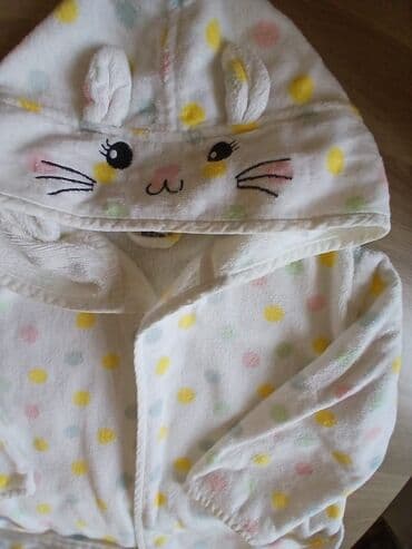 hamam xalatı türkçe: Uşaq xalatı – şirin kapüşonlu model - Material: yumşaq, suyu yaxşı — 2