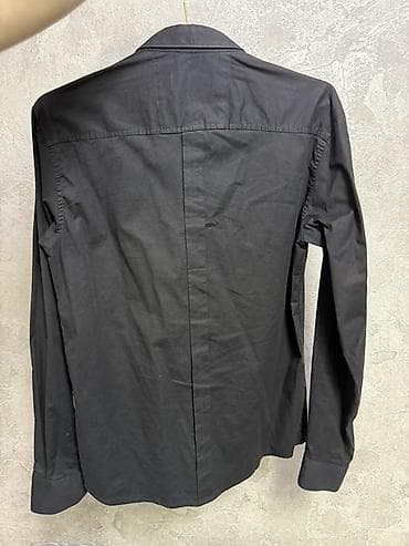 Рубашки: Мужская рубашка, Salvatore Ferragamo, S, цвет - Черный — 2