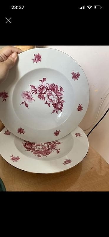 Boşqablar, 2 ədədli dəst, rəng - Ağ, Keramika lalafo.az -da Boşqablar, 2 ədədli dəst, rəng - Ağ, Keramika