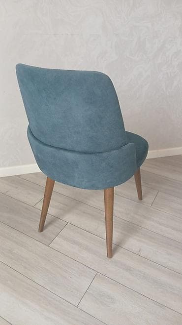 plasmas masalar: Mətbəx üçün, Qatlanmayan, rəng - Göy Stul — 1