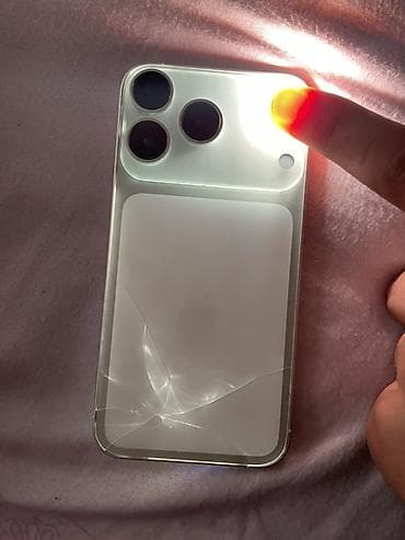 IPhone X, 64 GB, Ağ, Qırıq