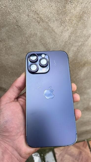 dubayiski iphone: IPhone 14 Pro Max, 256 GB, Deep Purple, Sənədlərlə, Face ID — 3
